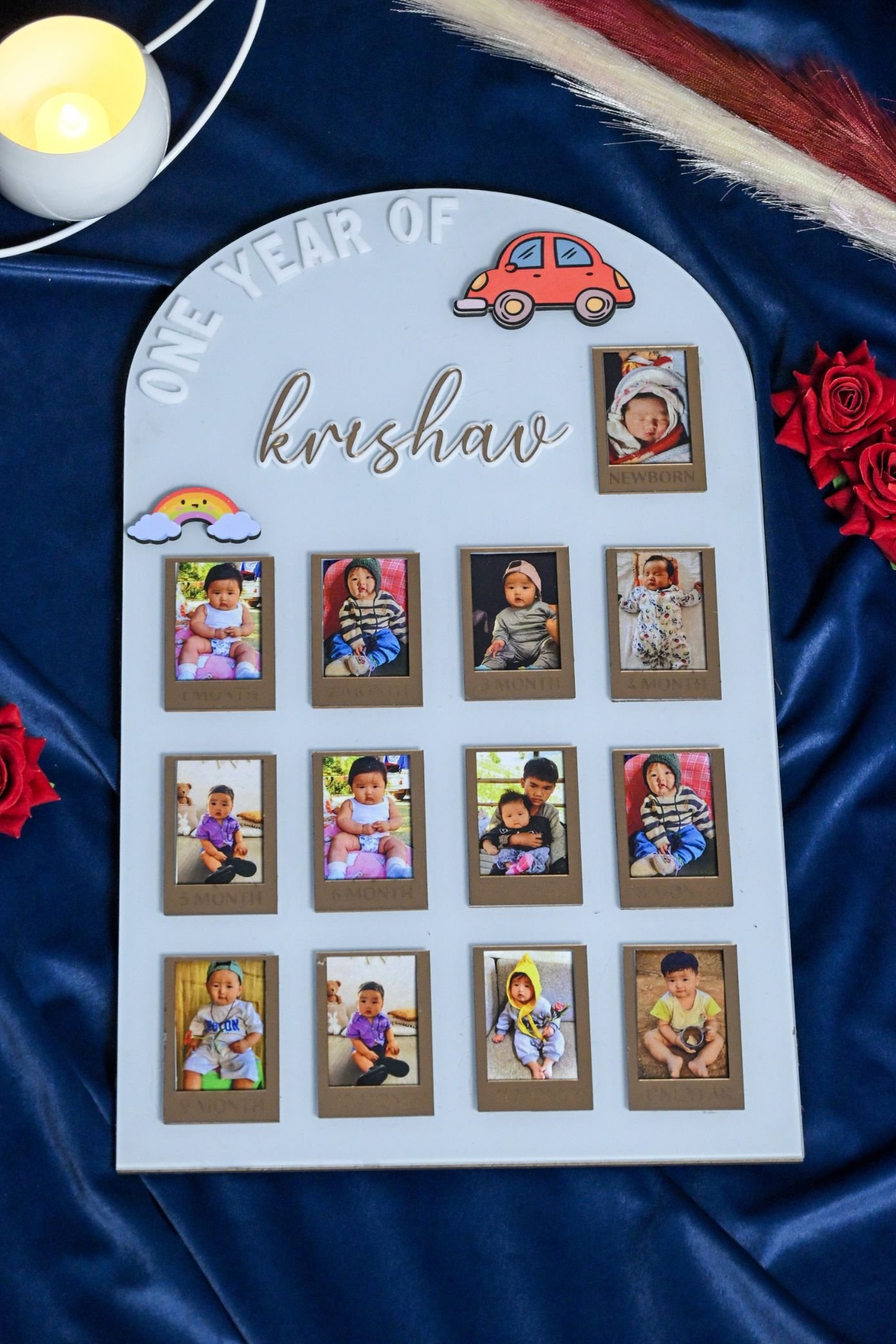 Baby Photo Board-Arch Shape - Image 3